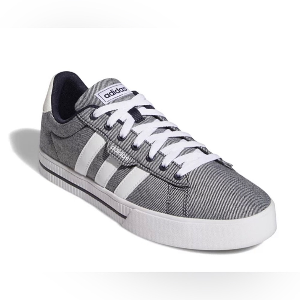 Adidas Daily 3.0 Men's Canvas Sneakers Gray